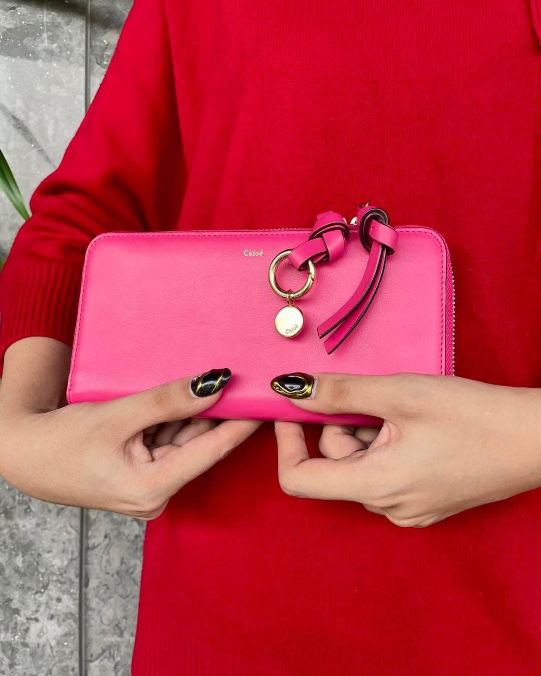 Chloe Alphabet Long Wallet