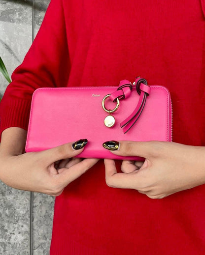 Chloe Alphabet Long Wallet