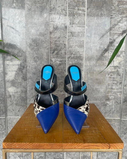Fendi Roma Assymetric Pumps
