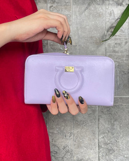 Salvatore Ferragamo Gancini Long Wallet