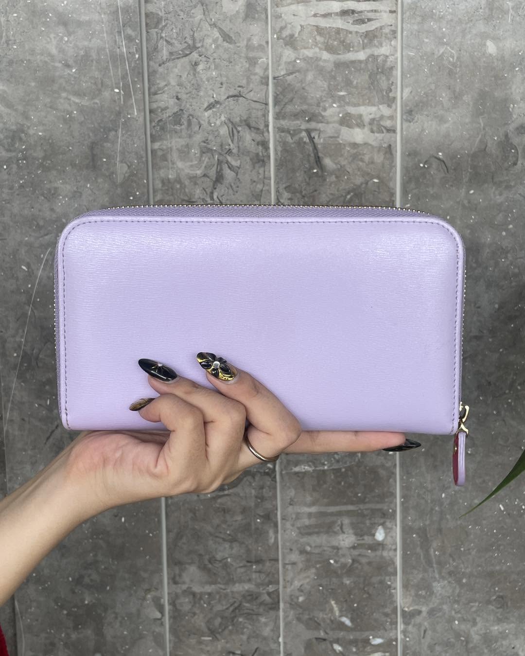 Salvatore Ferragamo Gancini Long Wallet