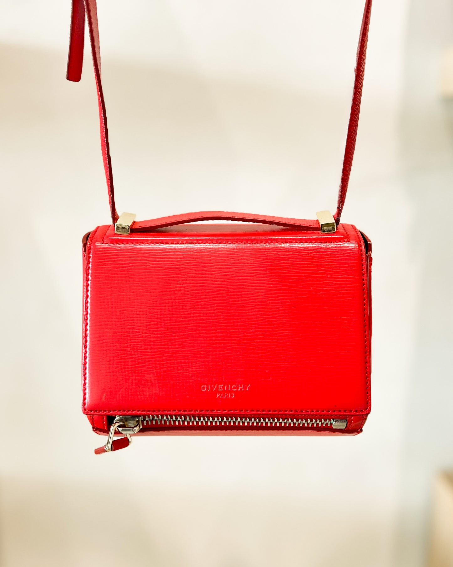 Givenchy Mini Pandora Box Leather Bag