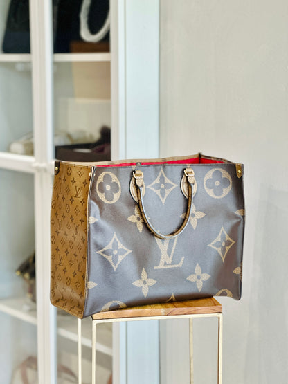 Louis Vuitton On The Go Tote Bag