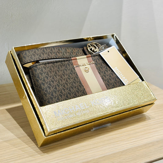 Michael Kors Signature Belt Wallet