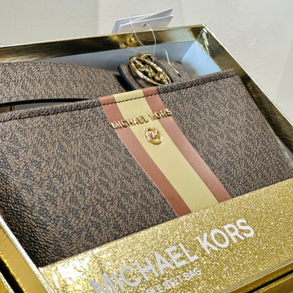 Michael Kors Signature Belt Wallet