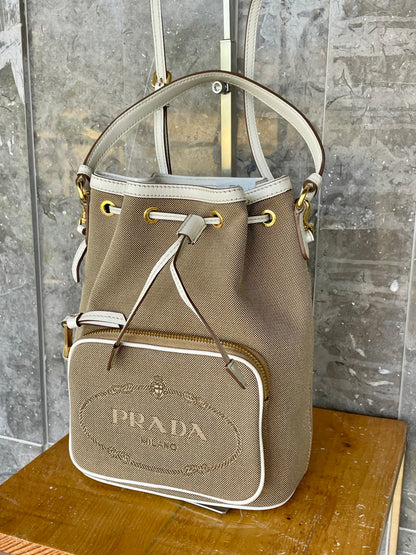 Prada Jacquard  Bucket