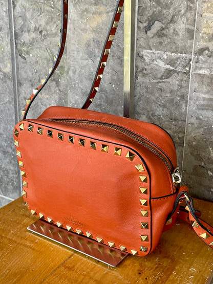 Valentino Garavani Rockstud  Camera Bag Orange
