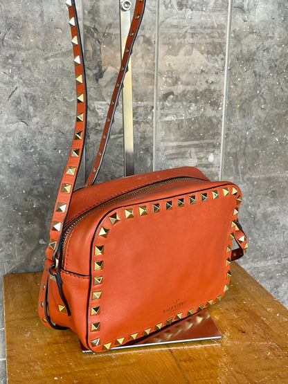 Valentino Garavani Rockstud  Camera Bag Orange