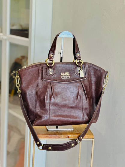 Coach Madison Large Leather Sabrina