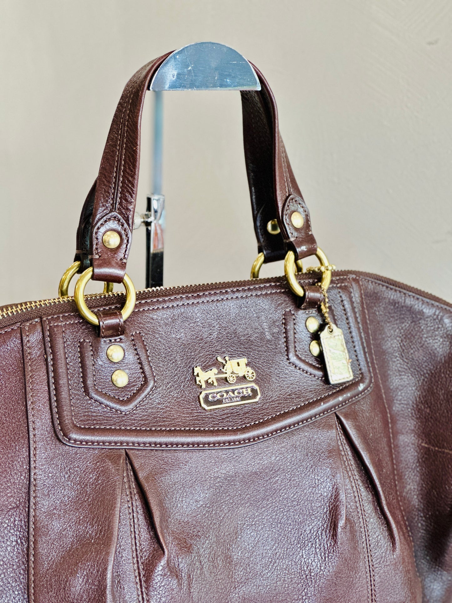 Coach Madison Large Leather Sabrina