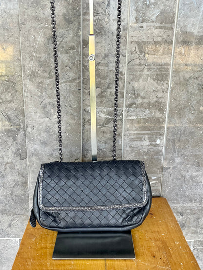 Bottega Veneta Nappa Intrecciato Black
