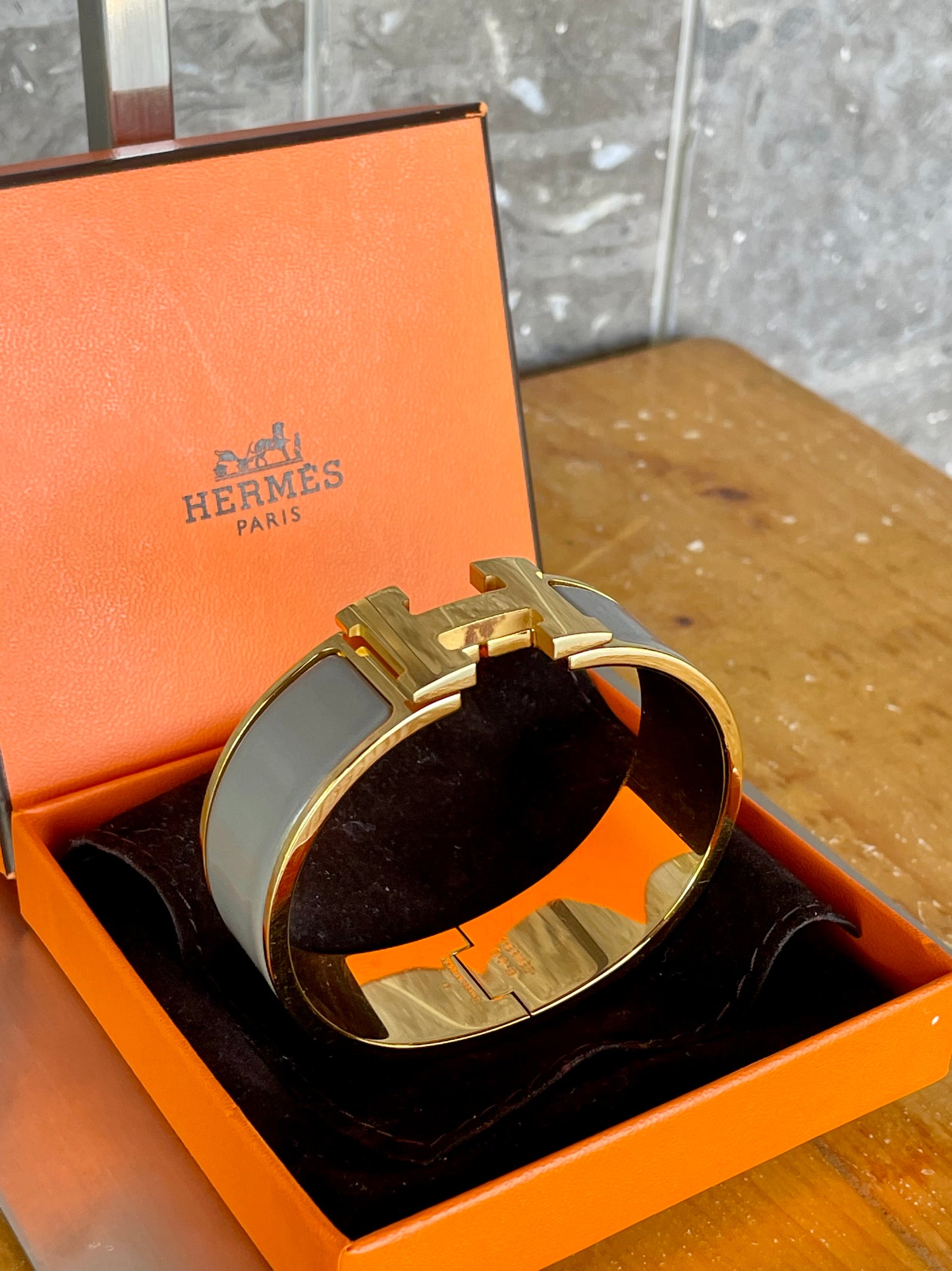 Hermes Clic-Clac H PM Wide Bangle