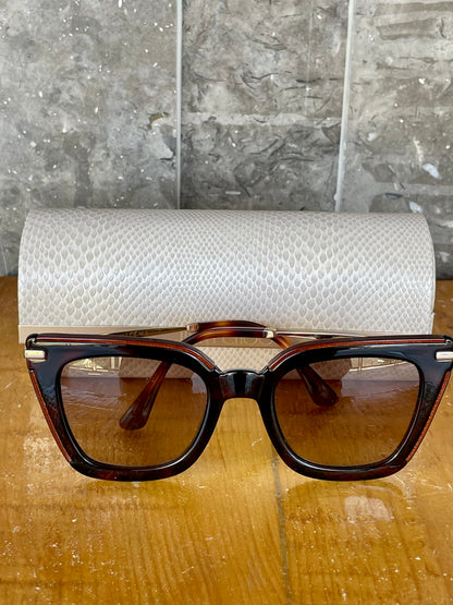 Jimmy Choo Ciara/ G/S Sunglasses Stylish Vavana Acetate Frame