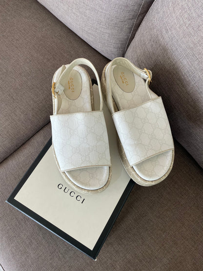 Gucci Platform Sandals US 8