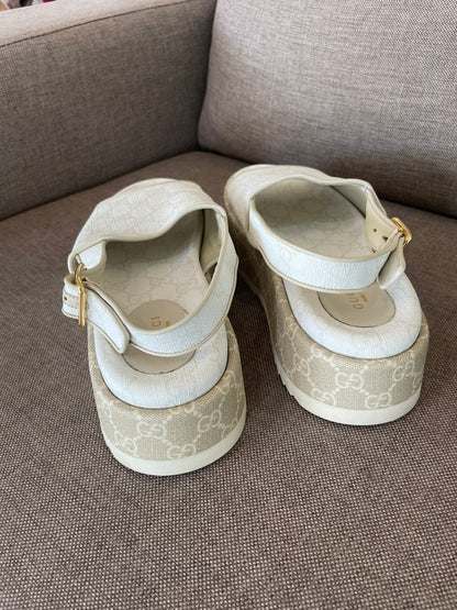 Gucci Platform Sandals US 8