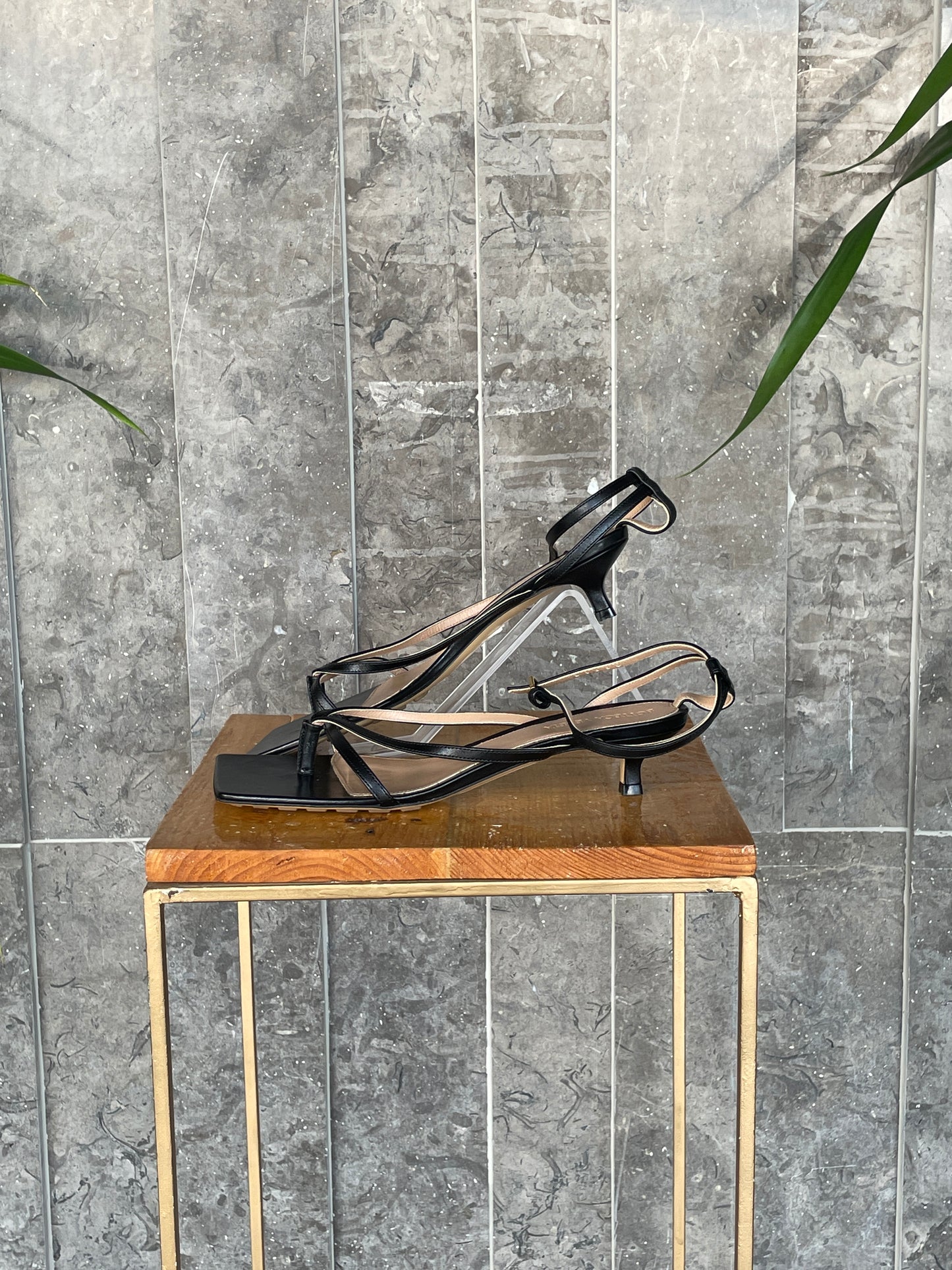 Bottega Veneta Stretch Strap Sandals