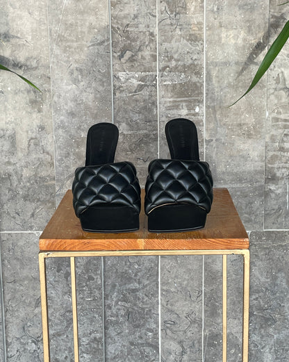 Bottega Veneta Padded Mule Sandal