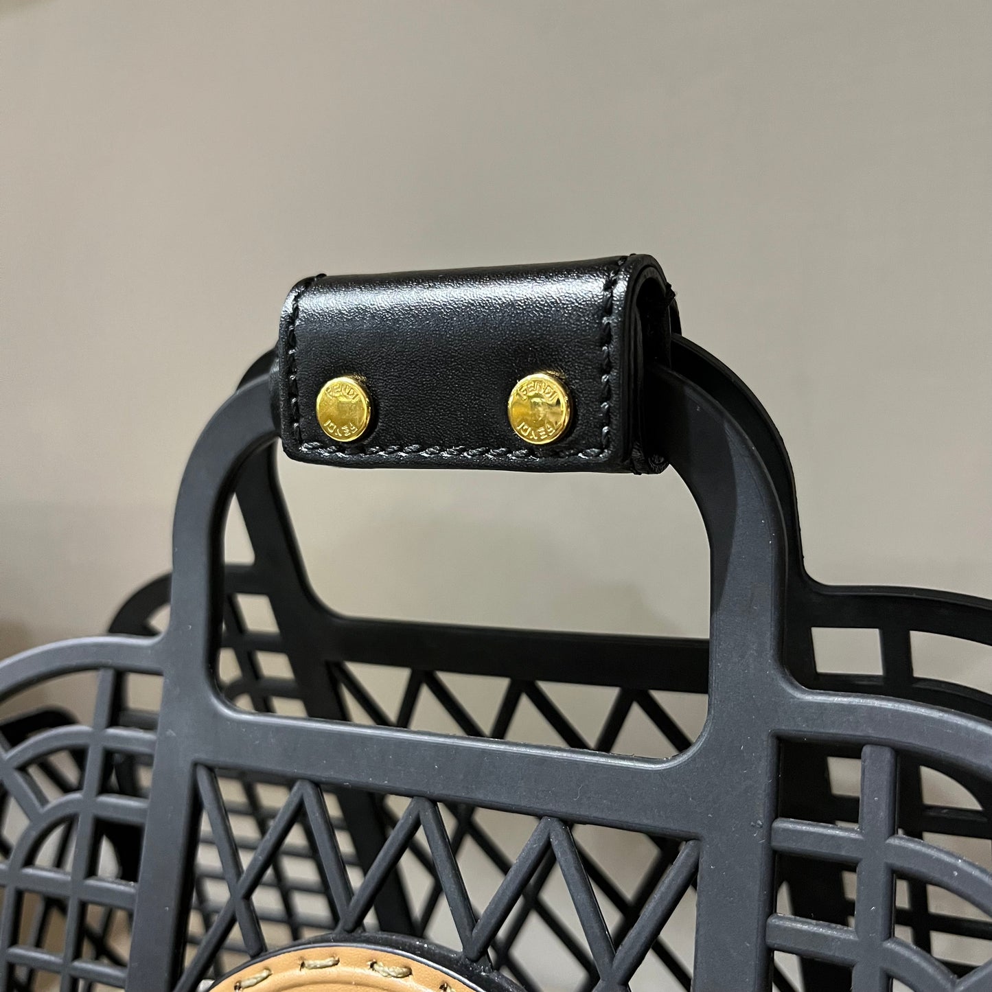 Fendi Rubber Vitello Liberty Matte