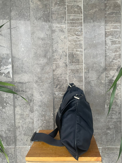 Prada Tessuto Nylon Flat Messenger Bag