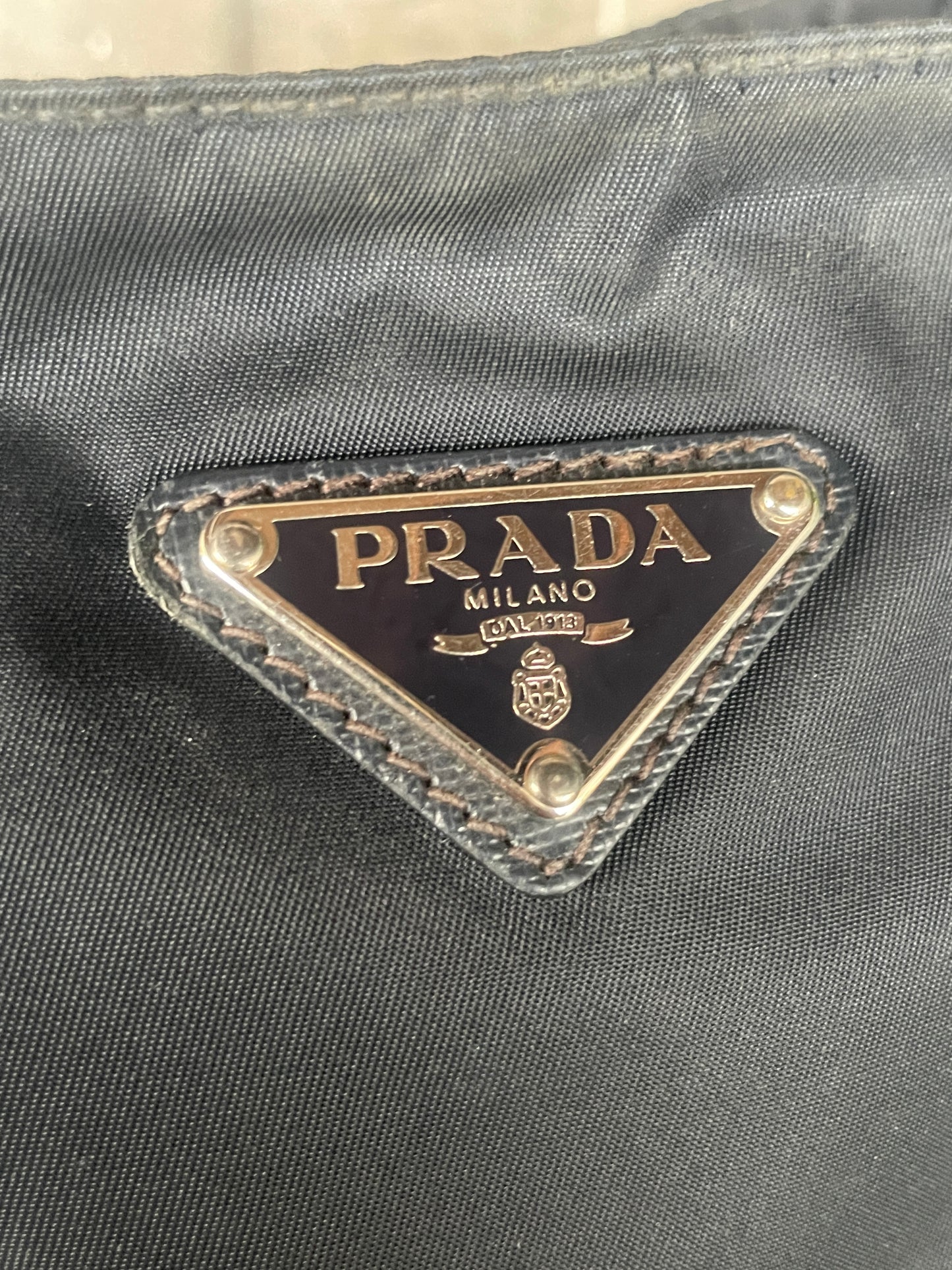 Prada Tessuto Nylon Flat Messenger Bag