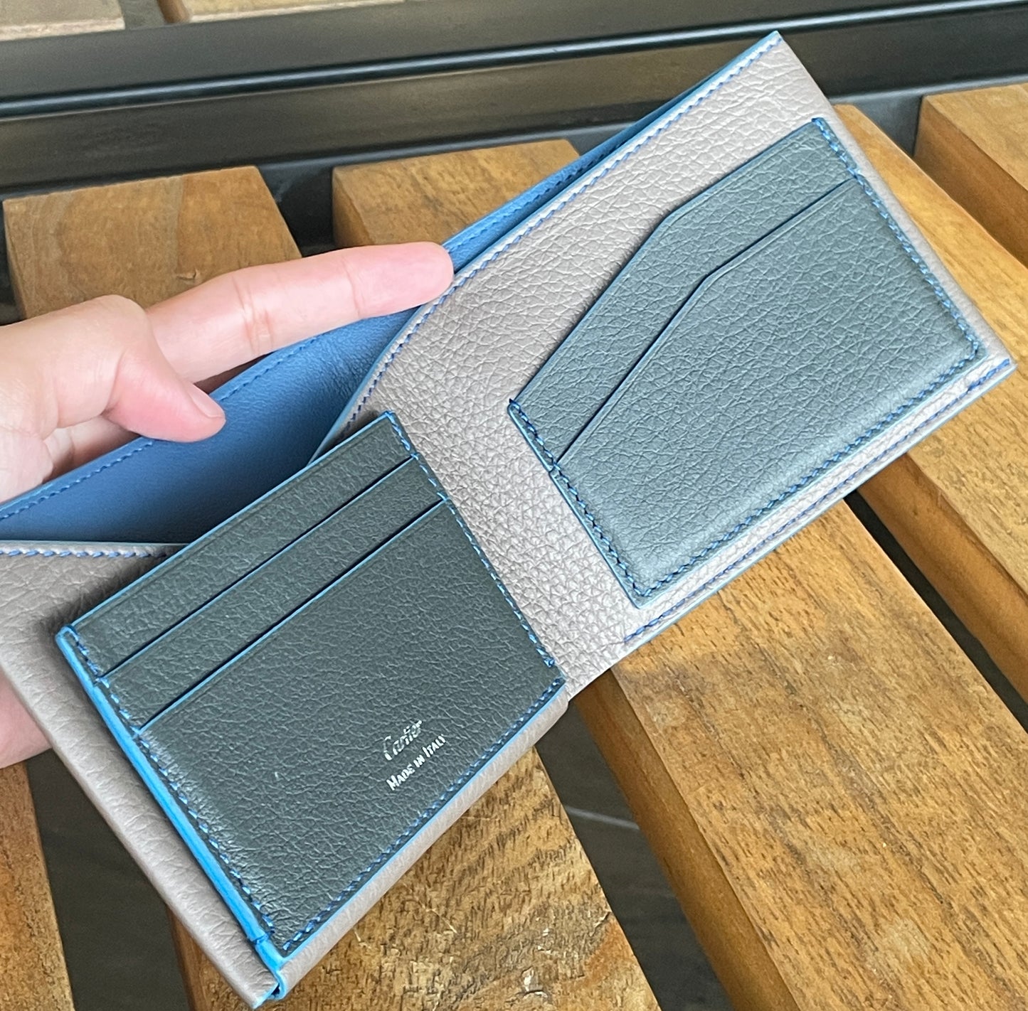 Cartier Men's  Gray Wallet