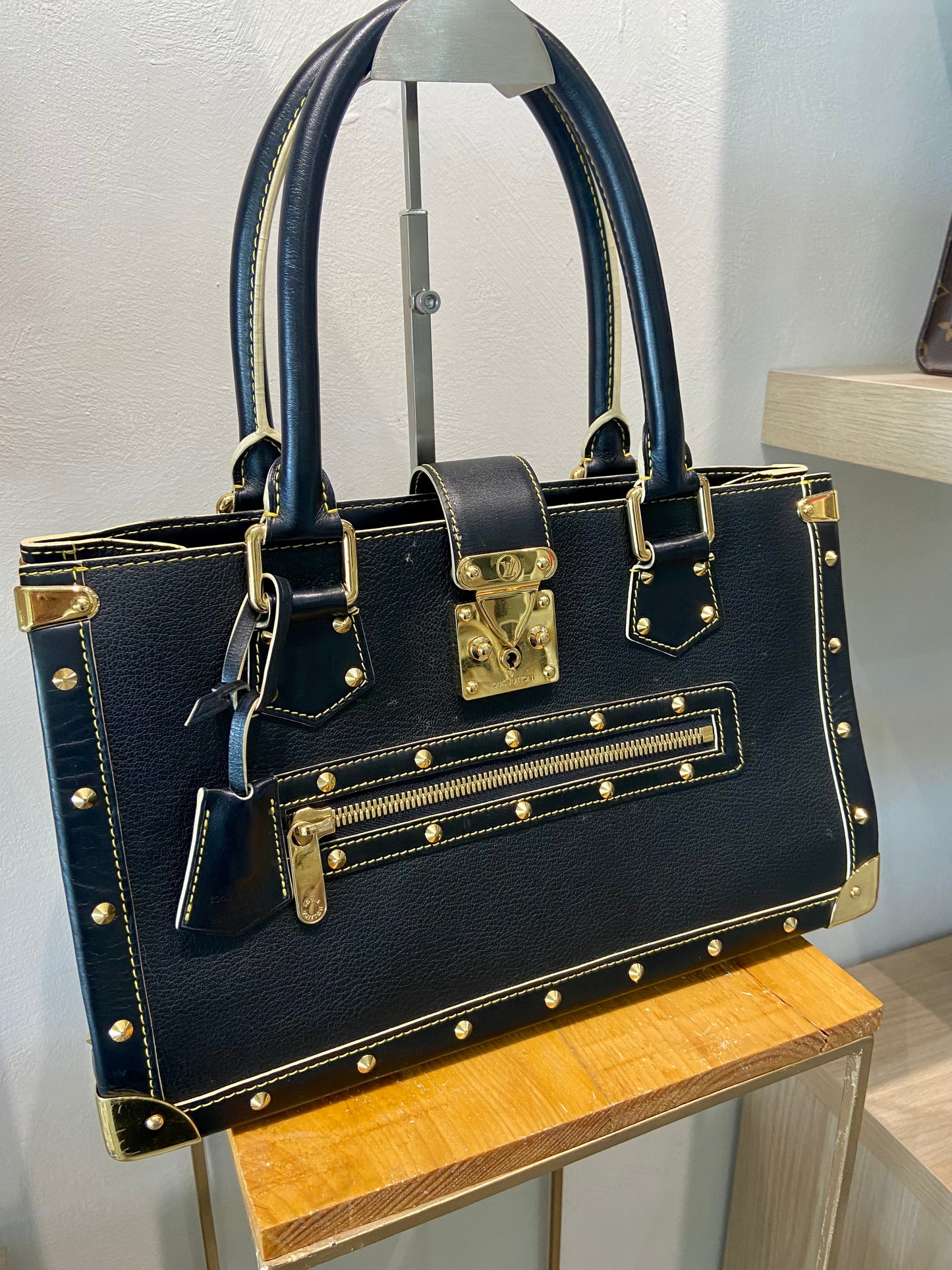 LV Black Suhali Le Fabulous Bag