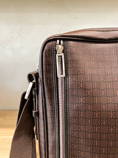 Givenchy Crossbody in Chocolate Brown Monogram
