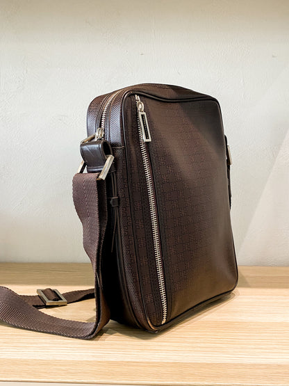 Givenchy Crossbody in Chocolate Brown Monogram