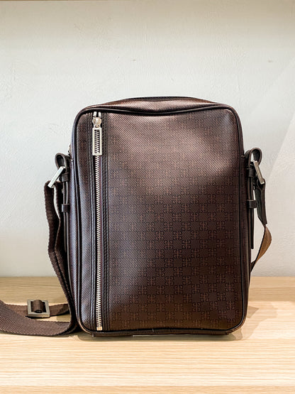 Givenchy Crossbody in Chocolate Brown Monogram