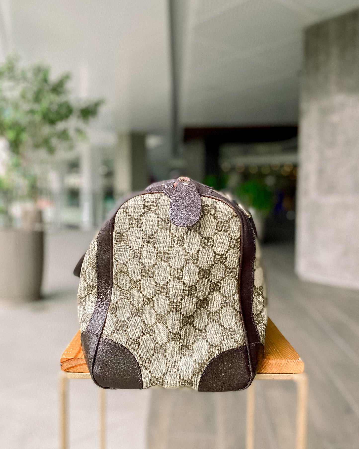 Gucci Vintage 80's Boston Bag