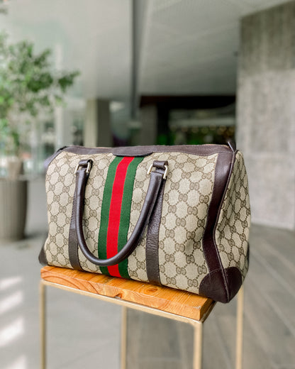 Gucci Vintage 80's Boston Bag