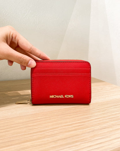 Michael Kors Medium Jet Set Travel Zip Around Pouch Wallet