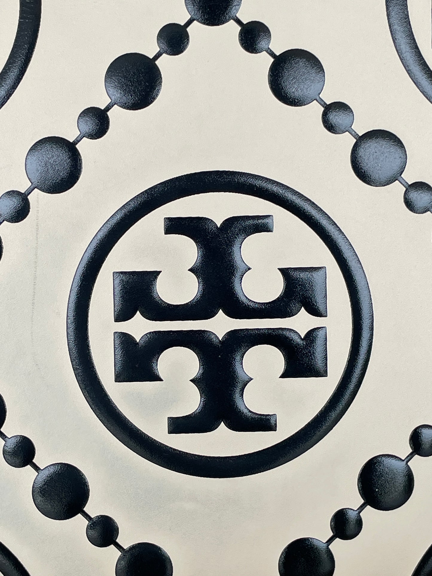 Tory Burch T Monogram Contrast Embossed
