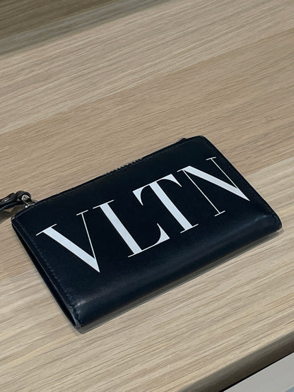 Valentino Wallet VLTN Zip Card Holder