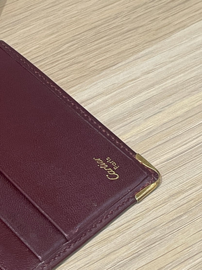 Cartier Maroon Wallet