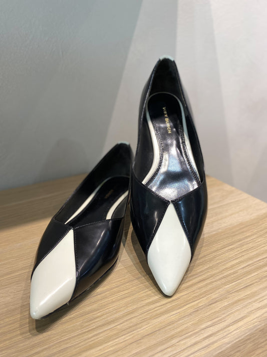 Tory Burch Women's Leather Pointed Toe Pumps