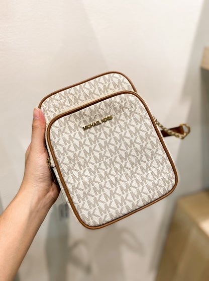 Michael Kors Medium Signature Leather North South Chain