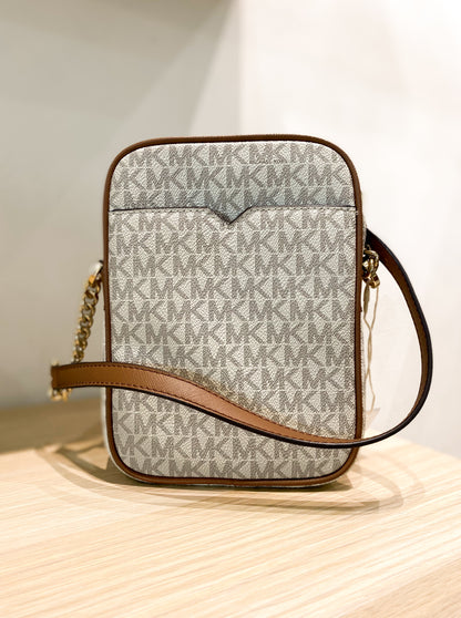 Michael Kors Medium Signature Leather North South Chain