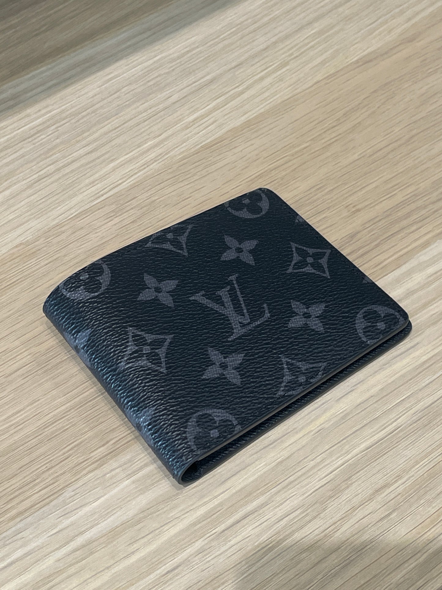 Louis Vuitton Monogram Eclipse bifold Wallet