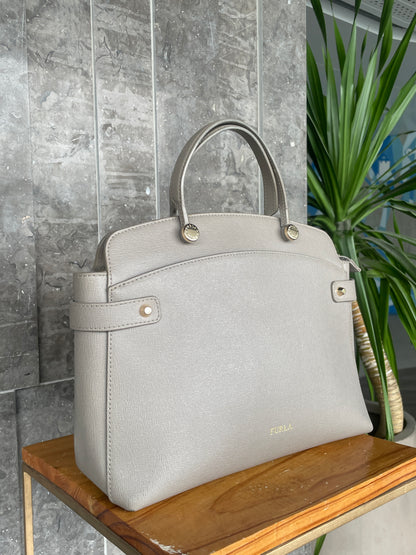 Furla Agata Leather satchel bag