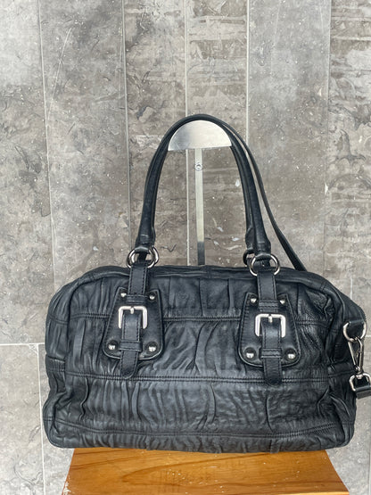 Prada Nappa Leather Graufre