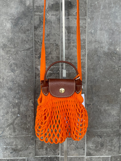 Longchamp Filet Micro orange