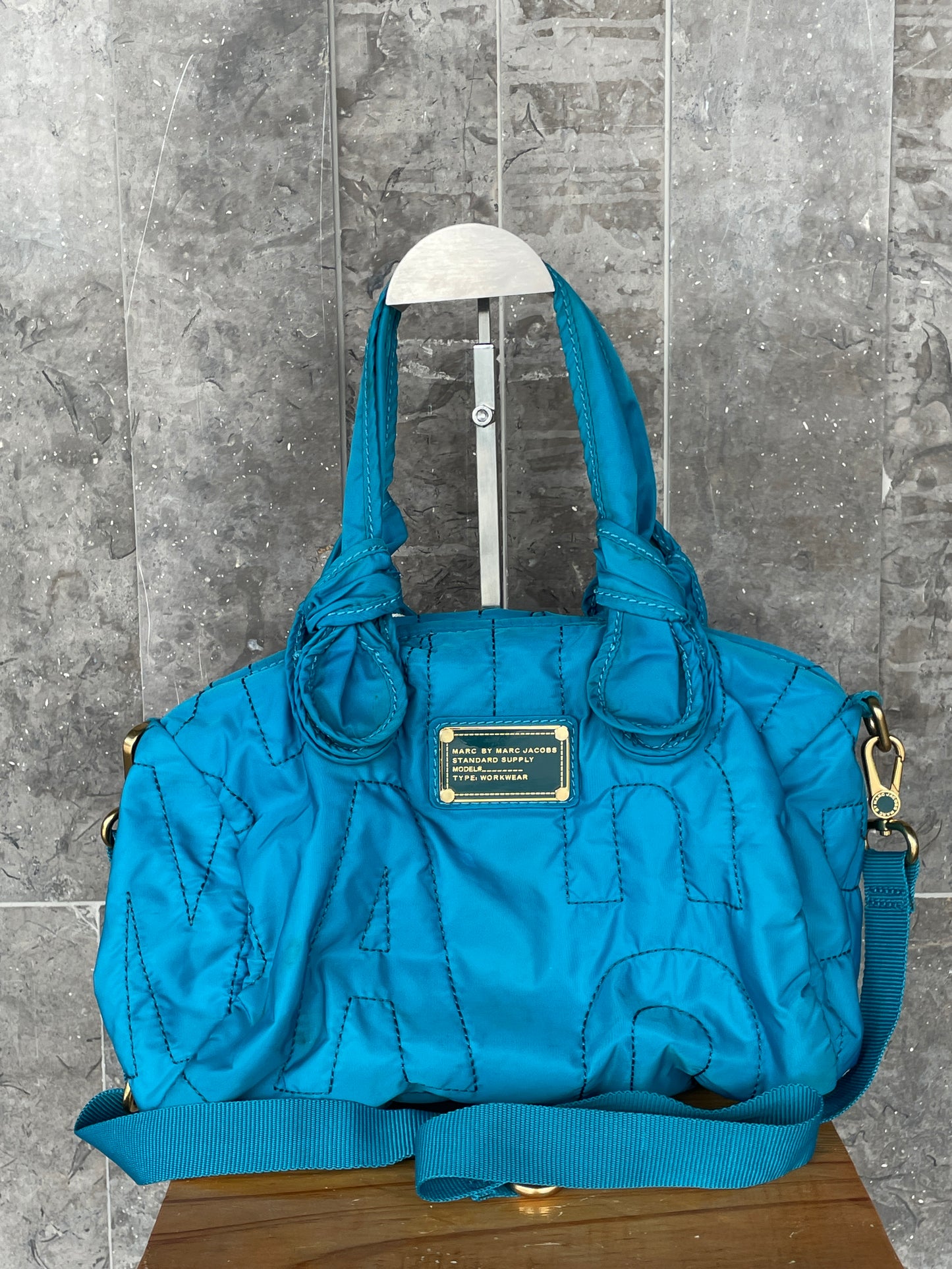 Marc Jacobs blue Satchel Oversized