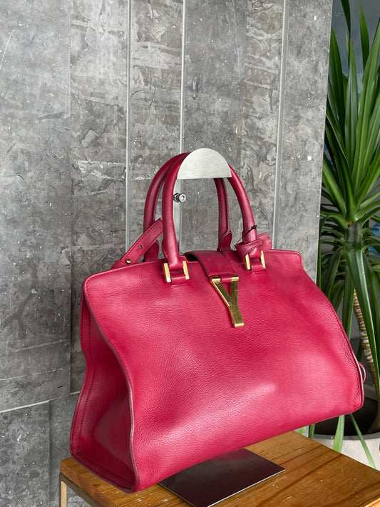 YSL Small Classic Y Cabas Bag