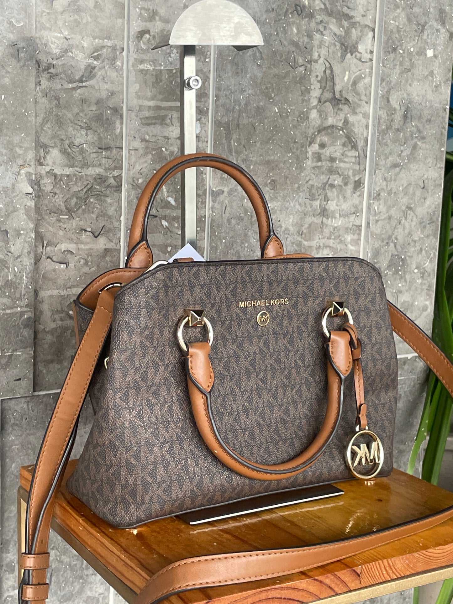 Michael Kors Edith Small Logo Satchel