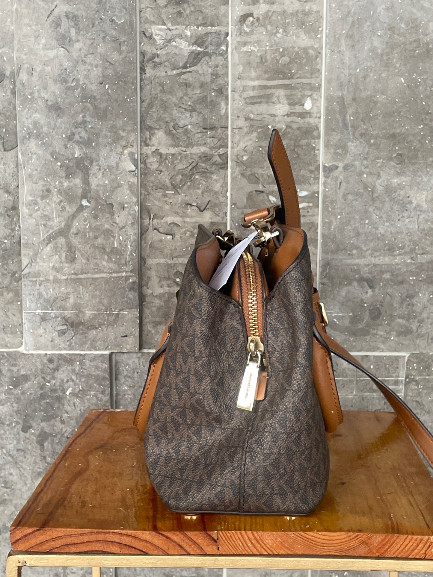 Michael Kors Edith Small Logo Satchel