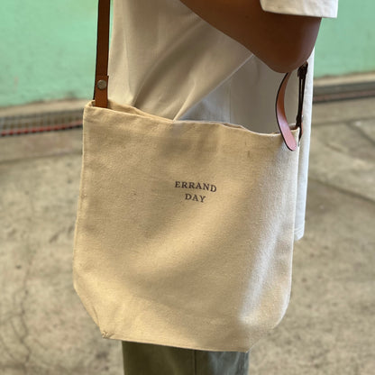 Quick Brown Fox Canvas Leather Bag