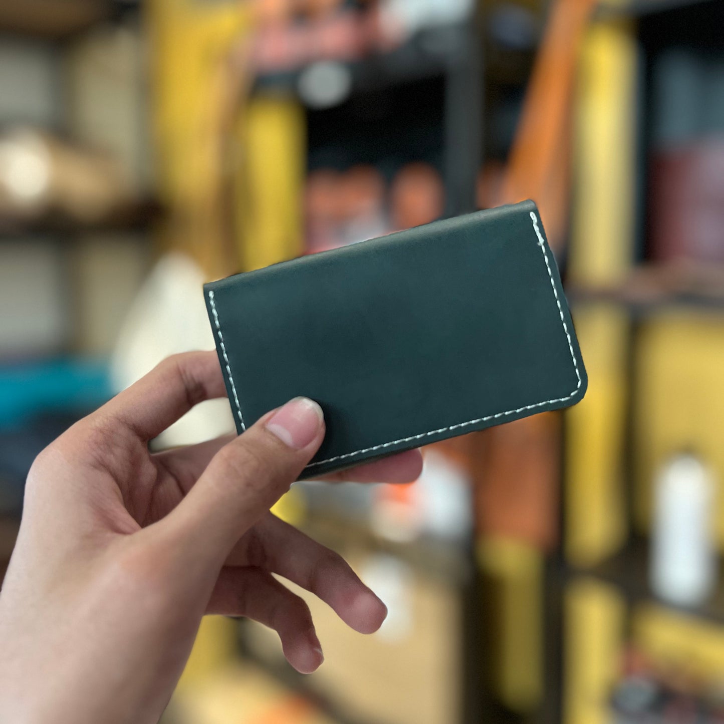 Crazy Horse Leather Men's Wallet