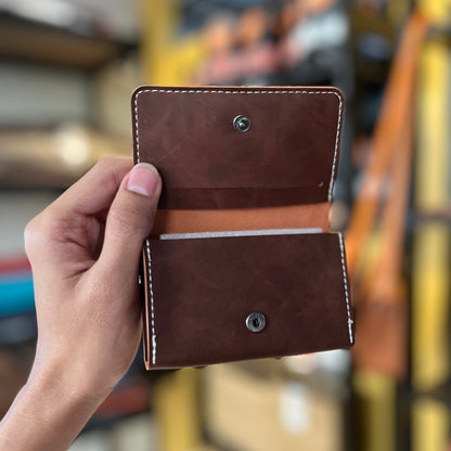 Crazy Horse Leather Men's Wallet