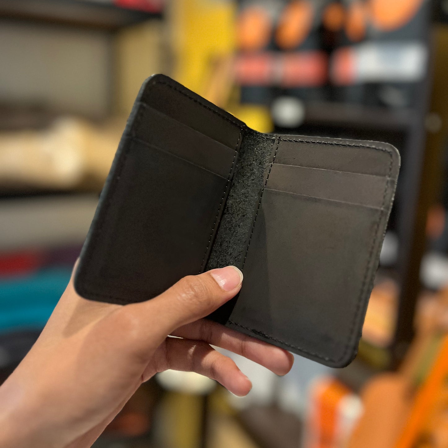 Cowhide Leather Card Holder